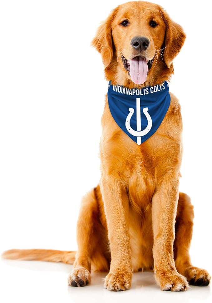 Littlearth NFL Reversible Pet Bandana - Officially Licensed Teams, Sizes XS to XL