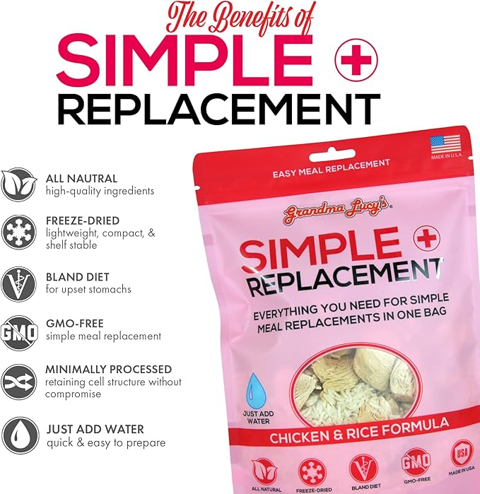 Grandma Lucy's - Simple Replacement -Chicken & White Rice 7Oz