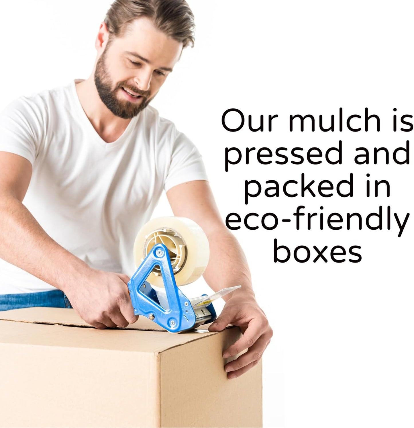 Premium Brown Wood Mulch for Landscaping, Gardens, Lawns, Potting Media, and Potted Plants (1.3 CF - 37 L - 39 QTS)