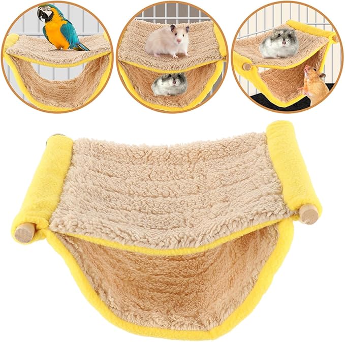Hammock Swing Cave Small Pet Hammock Chinchilla Bed Ferret Nest Bird Cage Accessory