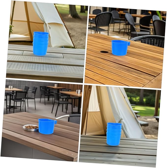 Kisangel 8pcs Thickened Rabbit Feeding Cup Hanging Bird Cage Water Feeder Pet Feeding Watering Bowl for Birds Chickens