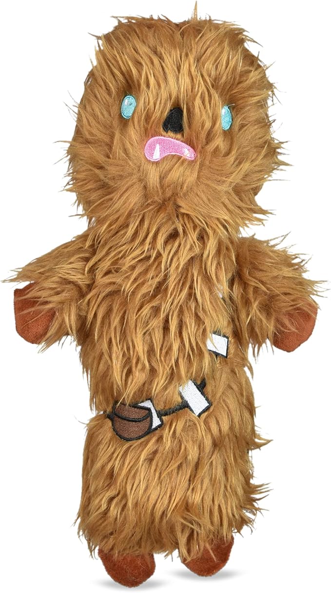 STAR WARS for Pets Chewbacca Plush Bobo Dog Toy with Squeaker | Chewbacca Toy for Dogs Dog Toys, Squeaky Dog Toys, Bobo Style Dog Toys, Dog Chew Toys, 12 Inch (FF19187)