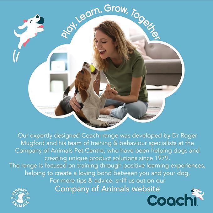 Company of Animals Coachi Multi-Clicker, Dog Accessory, Volume Control with 3 Settings, Easy to Click, Adjustable Wrist Strap, Dog Clicker, for Dog Training, Including Sensitive Dogs and Puppies