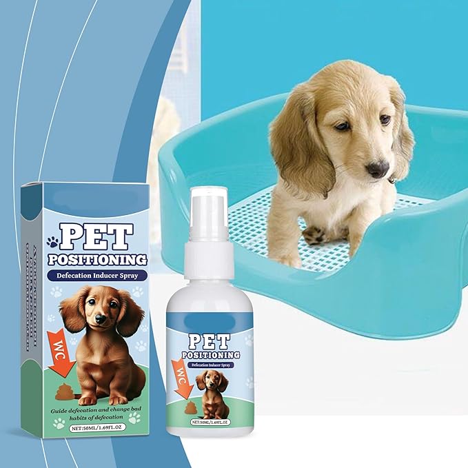 Pet Potty Training Sprays Restroom Guide Defecation Inducer Enhances Potty Training Efficiency with Natural Extracts 50ml Dog Trainer