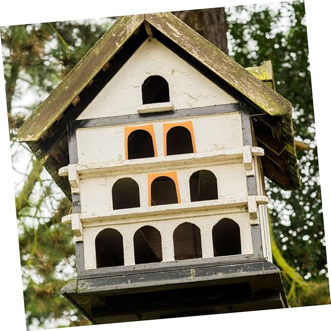 Mipcase Bird Cage Door for Pigeon Coop One-Way Entry Pigeon Install Abs Material