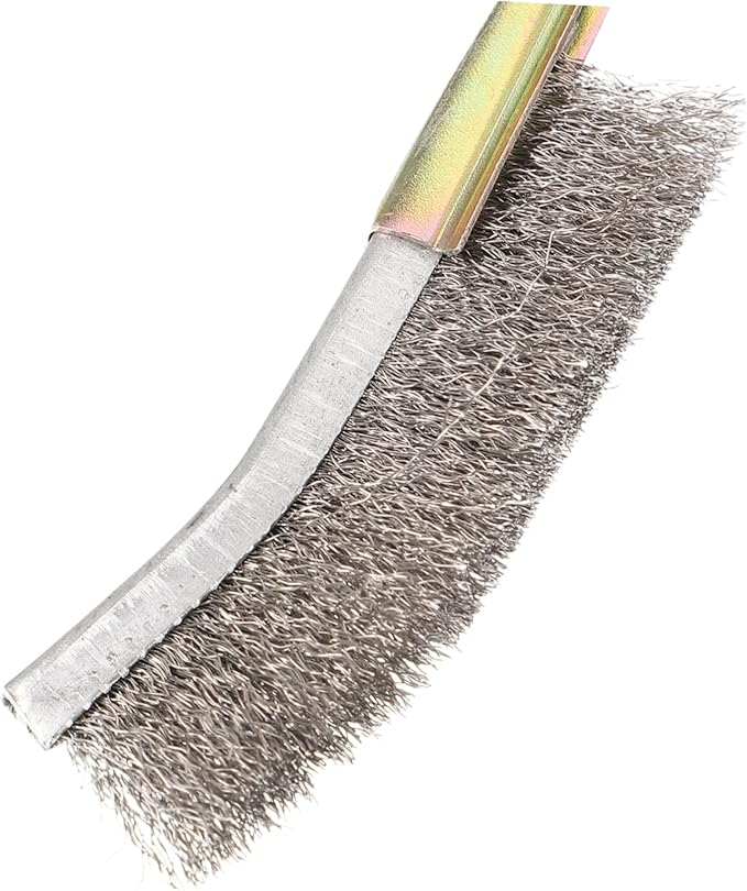 2pcs Bird Cage Cleaning Brush Wire Brushes for Pet Cage Maintenance Handle Design for Easy Cleaning of Bird Feces and
