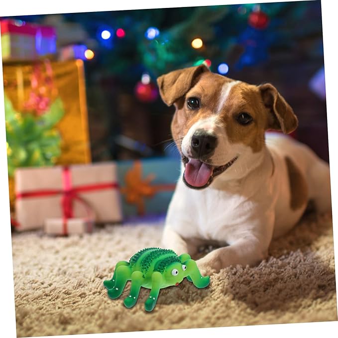 Latex Chew for Puppies Squeaky Pet Plaything Teething-Friendly Design Interactive Fun for Dogs for Heavy Chewers