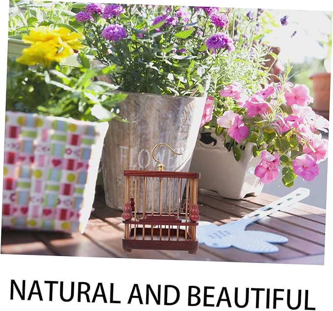 Purple Sandalwood Mini Insect Cage Square Storage Holder Detachable Lid for Breeding and Observation