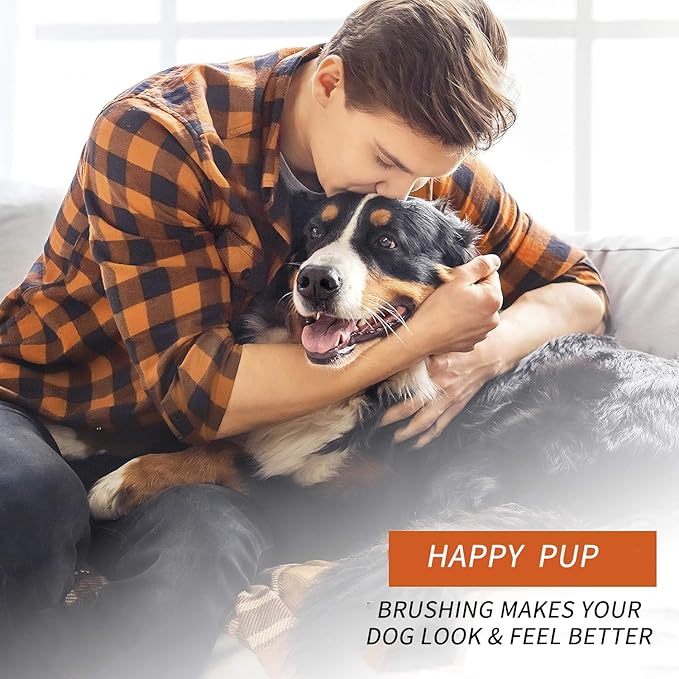 Dual-Sided Shedding Blade,Professional Stainless Steel Safety Horse Fur Scraper-Suitable for Pets Such As Horses, Cats and Dogs
