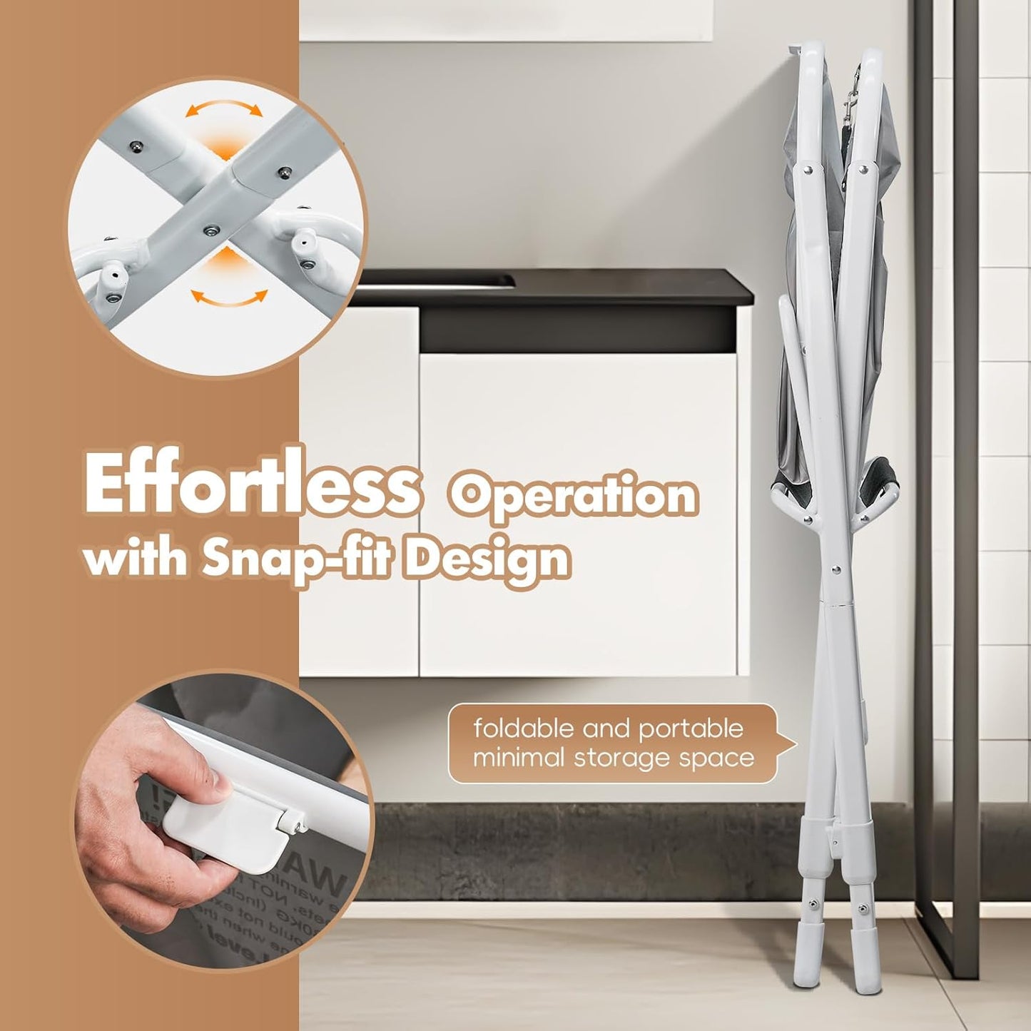 Portable Dog Bathtub, Elevatable Dog Washing Station for Bathing Shower and Grooming, Collapsible Dog Bath Tub for Small/Medium/Large Dogs, Cats & Other Pet (Puppy Bathtub)