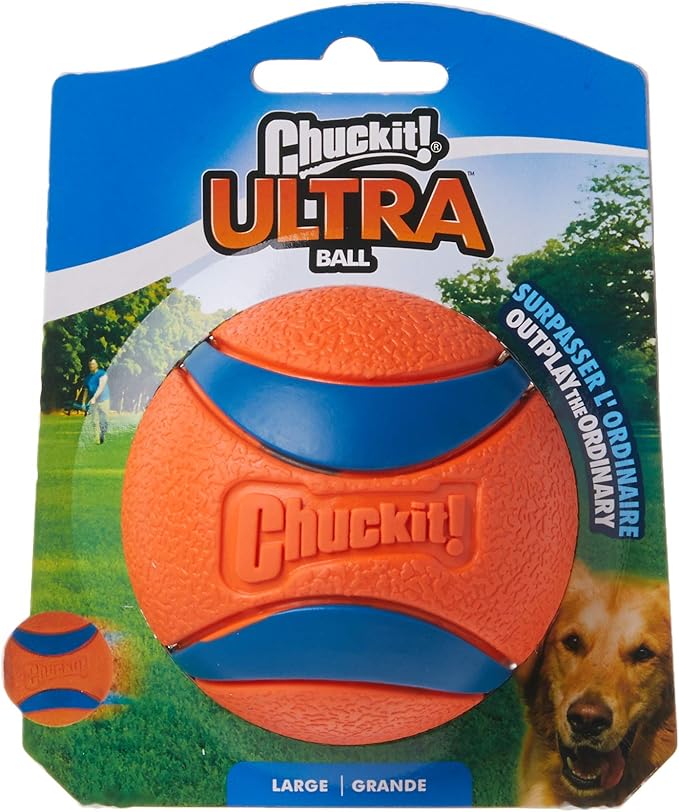 Chuckit 3 Pack of Ultra Balls, Large