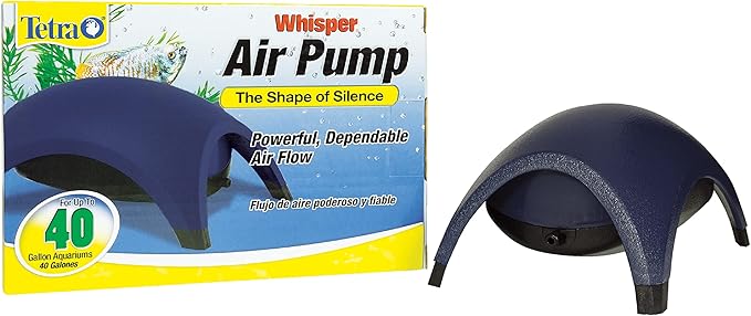 Tetra Whisper Air Pump 20 To 40 Gallons, For Aquariums, Powerful Airflow, Non-UL Listed