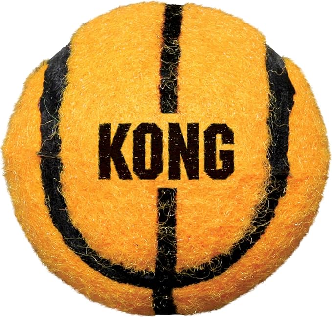 Kong - Sport Balls - Extra Bouncy, Tough Balls for Indoor/Outdoor Play - Medium (3 Pack - Assorted)