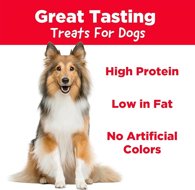 Country Kitchen Beef Jerky Tender Dog Treats, Made with Real Beef, High Protein, Low Fat, No Artificial Colors, 32 oz