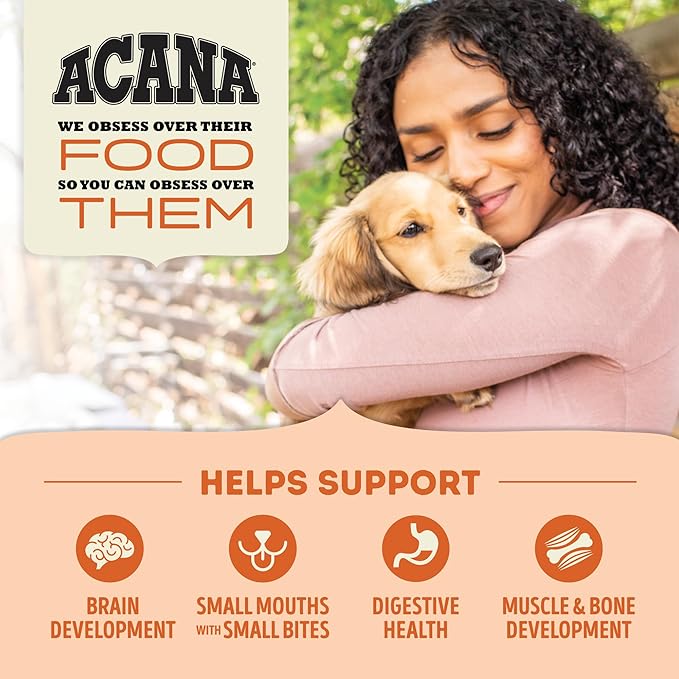 ACANA Grain Free Dry Dog Food Puppy Recipe 25lb Bag