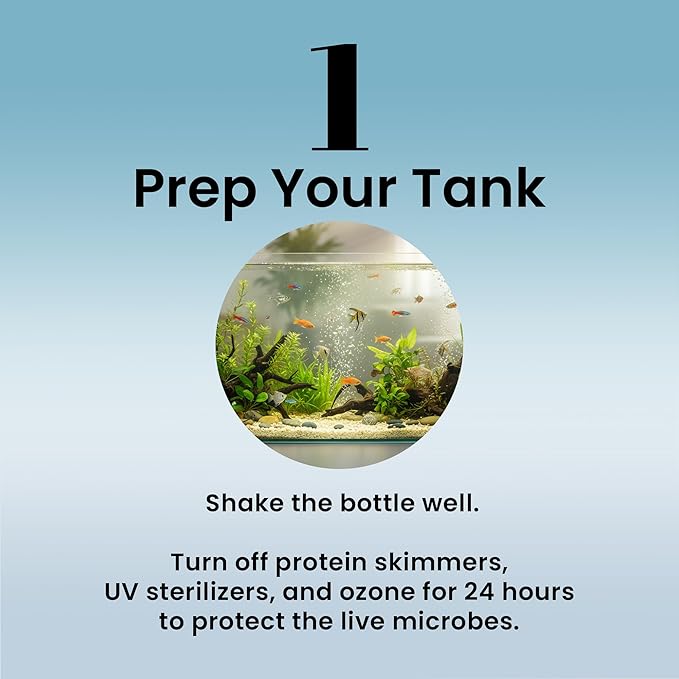 MICROBE-LIFT Special Blend Aquarium Water Care Treatment, Cleaner & Clarifier for Fresh and Saltwater Fish Tanks, Reduces Maintenance & Helps with Aquarium Algae Control and Odor, 16 Ounces (SBH16)