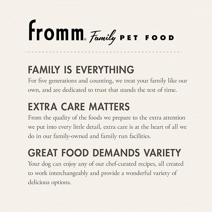 Fromm Four-Star Nutritionals Chicken A La Veg Dog Food - Premium Dry Dog Food - Chicken Recipe - 12 lb