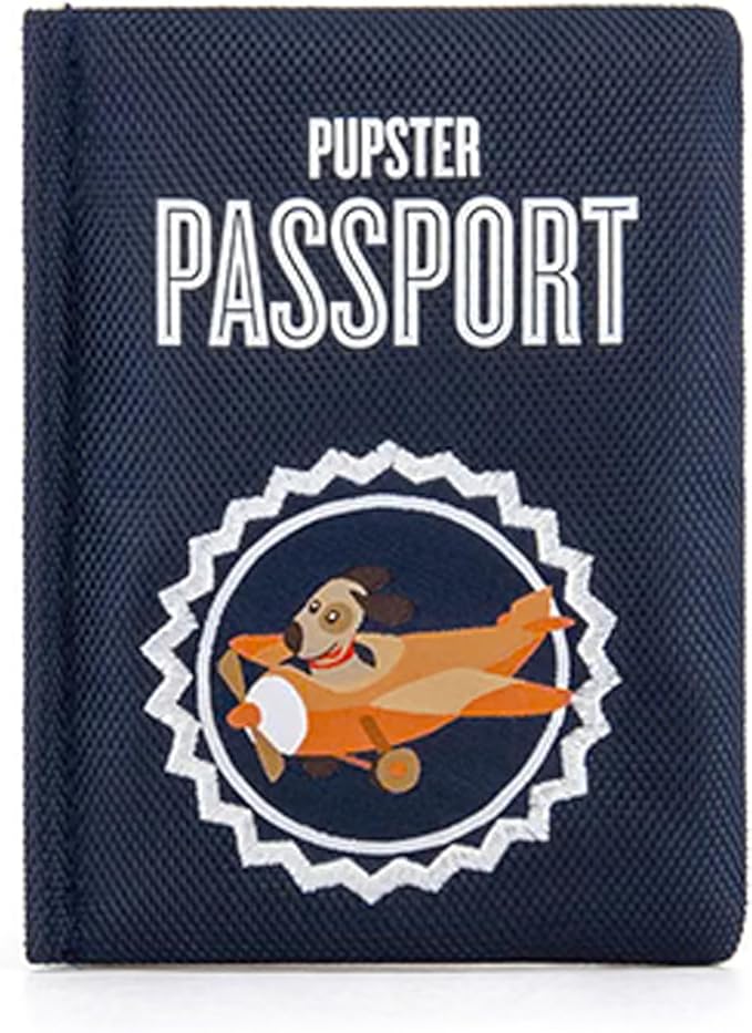 P.L.A.Y. PY7048ESF Plush Toy for Dogs and Cats Passport