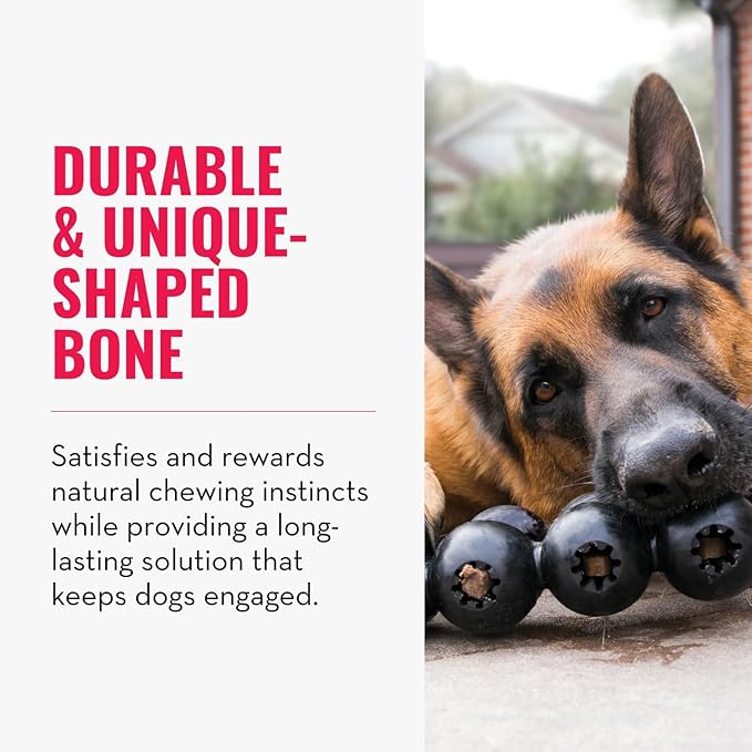 Kong Extreme Goodie Ribbon - Stuffable Dog Toy for Play - Chew Toy Satisfies Natural Chewing Instincts - for Medium Dogs