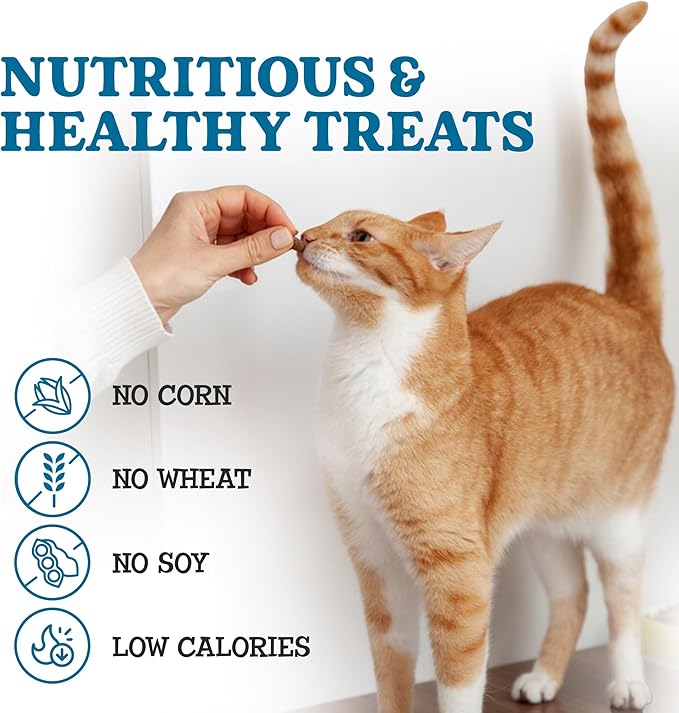 Cat Treats - Meat 'N Greets - Soft Jerky Treats with Meat, Perfect for Training & Rewarding, Snacks for Cats - Chicken Flavor