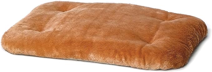 MidWest Homes for Pets Plush Cat Bed, Fits MidWest Cat Playpen Model 130, Machine Washable, Small, Camel