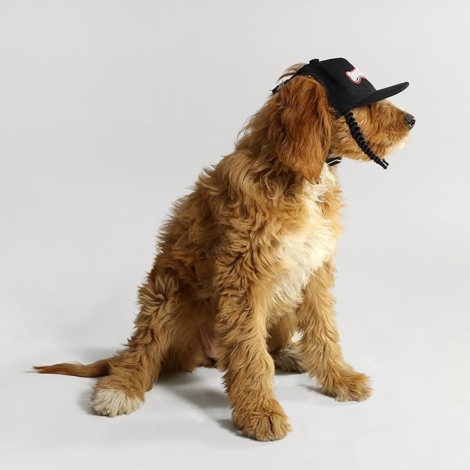 Snoop Doggie Doggs Deluxe Pet Baseball Hat, Classic Snoop, X-Small