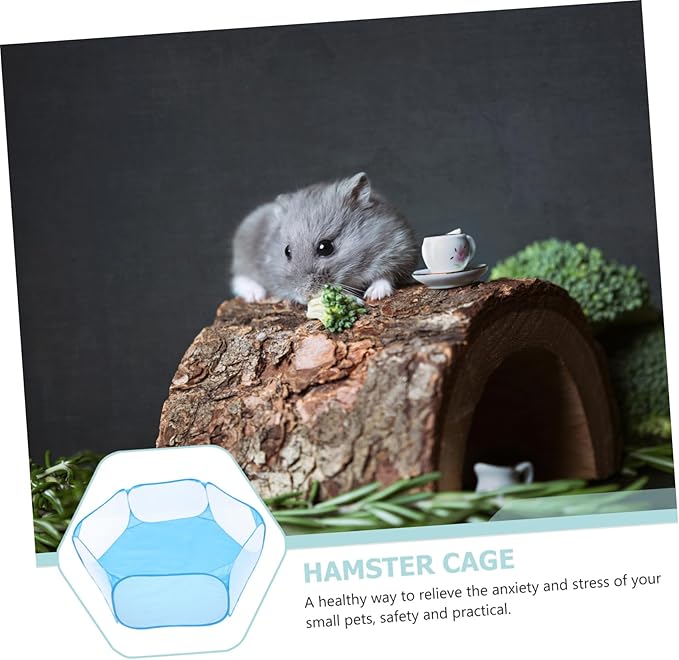 Foldable Pet Playpen Portable Indoor Outdoor Enclosure for Small Animals Breathable Polyester Material Multi-Function Use for Dogs Cats Puppies and More