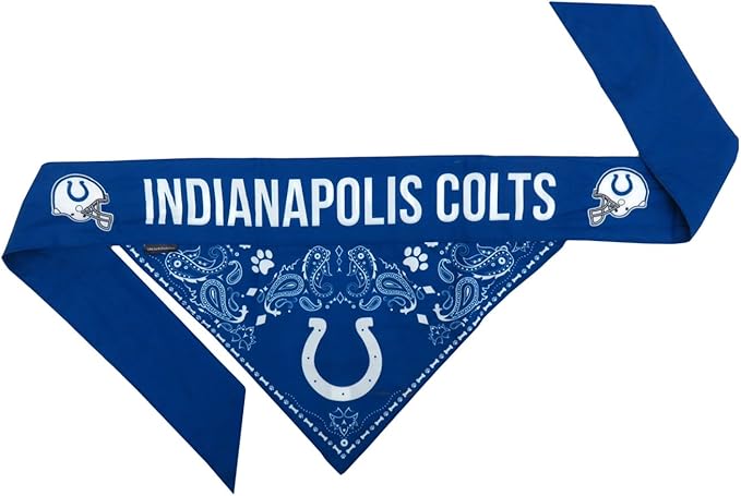Littlearth NFL Reversible Pet Bandana - Officially Licensed Teams, Sizes XS to XL