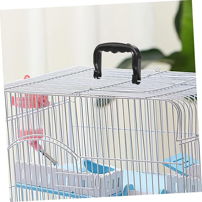 Abaodam 5pcs Portable Plastic Bird Cage Lifting Handle for Outdoor Use Lightweight Easy Installation for Pets and Birds Replacement for Broken Cage Handles