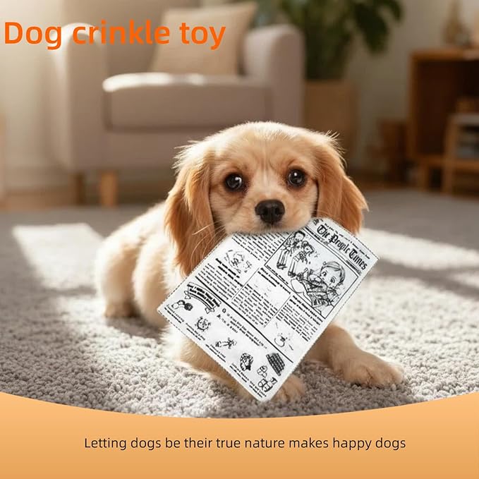 Dog Squeaky Toys, 5-Pack Chew Toys for Aggressive Chewers with Crinkle Sound, Mix of Stuffed & Stuffing-Free Plush for Boredom Relief for Puppies, Small and Medium Dogs
