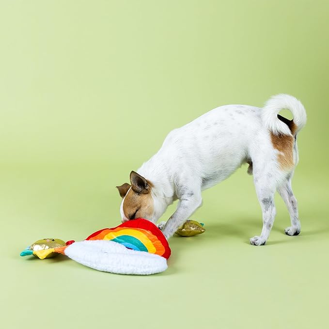 Fringe Studio Look ON The Bright Side Hide and Seek Plush Dog Toy, Pet Shop Collection (289258)