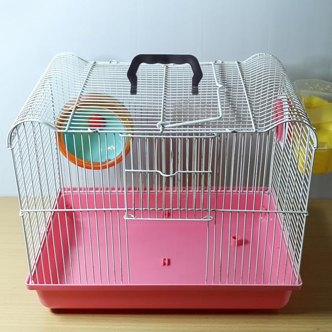 Levemolo 20pcs Multi-use Plastic Handles for Birdcage Mouse Hamster Cages Hamster Cage Accessories