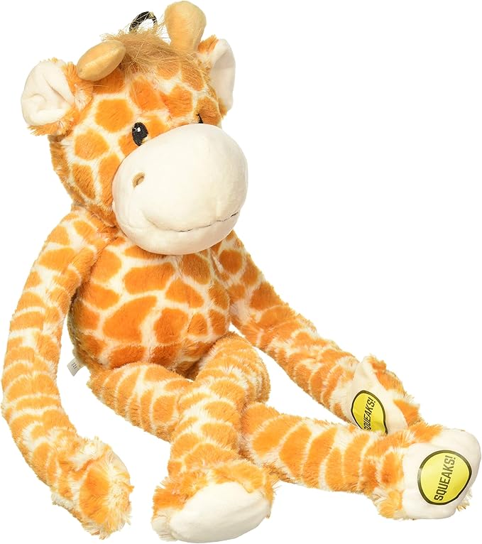 Multi Pet Swingin Safari Giraffe 18in Dog Toy
