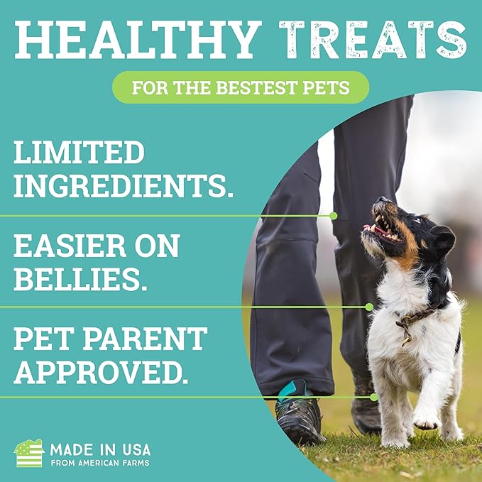 etta says! Sit Training Treats - All Natural Cheese Soft Treats for Dogs - Made in The USA - 2 Pack
