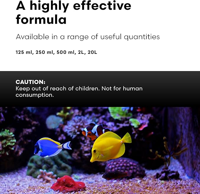 Brightwell Aquatics pH+ Alkalinity and pH Booster for Marine & Reef Aquariums Increases pH and KH Stability for Coral Growth and Enhances Carbonate Levels, 20L
