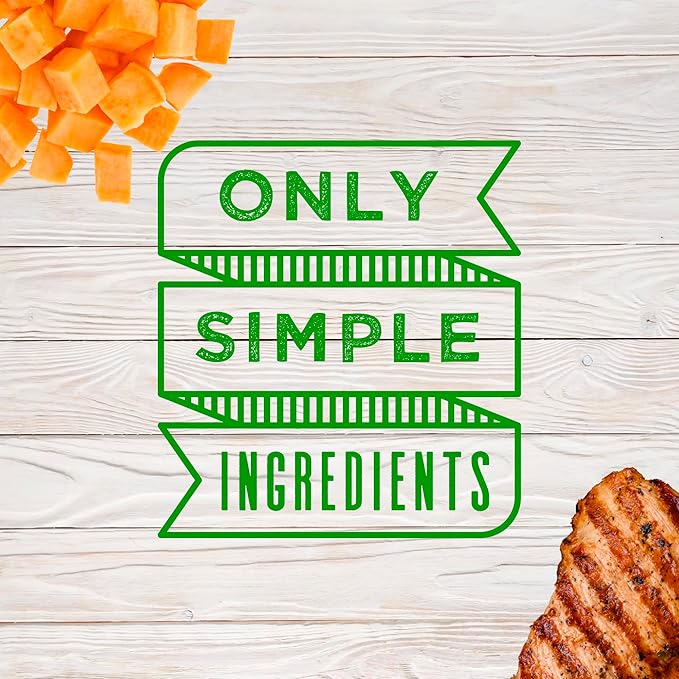 Cloud Star Wag More Bark Less Chicken & Sweet Potato Recipe Grain-Free Jerky Dog Treats 10 Ounce Bag, Model: 693804191113