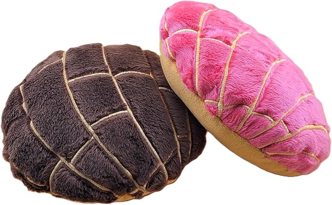 LunaMarie - Premium Pet Toys Made from, Adorable Squeaky Toys for Puppies & Dogs | Squeaky Pet Toy | Durable Cute & Ultra Soft Plush for Play Time (Chocolate Concha)