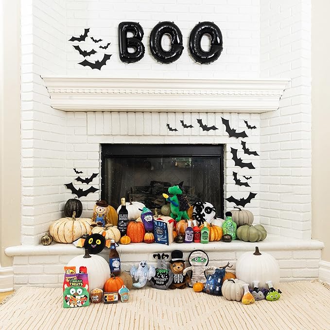 Fringe Studio Plush Dog Toy, Durable, Bat's The Way It is (729058), Multicolored