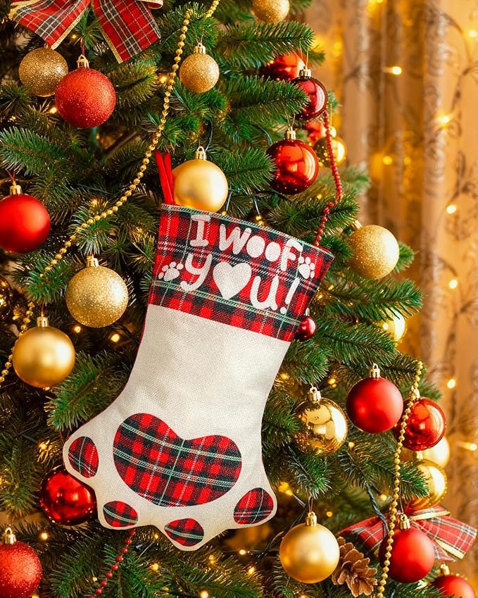 Swooflia 5 Pcs Christmas Dog Toys Stocking Stuffers - Cat Hat Plush Squeaky Dog Toys for Small Dog Cat Puppy Pet to Keep Them Busy and Celebrate Xmas (Not for Big & Aggressive Chewer)