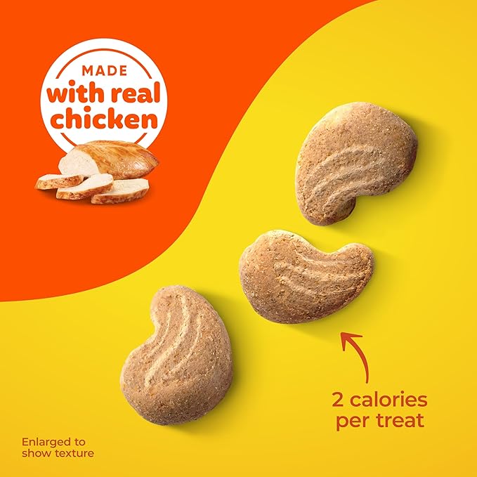 Meow Mix Irresistibles Soft Cat Treats, White Meat Chicken, 3 Ounce (Pack of 5)