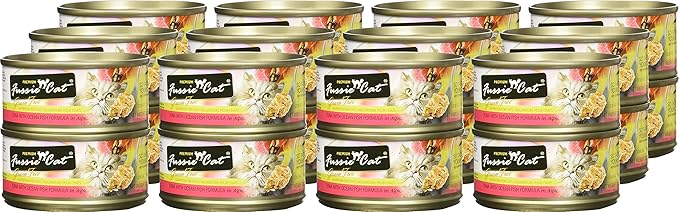Fussie Cat Tuna with Ocean Fish Formula in Aspic, 2.8 oz, Pack of 24