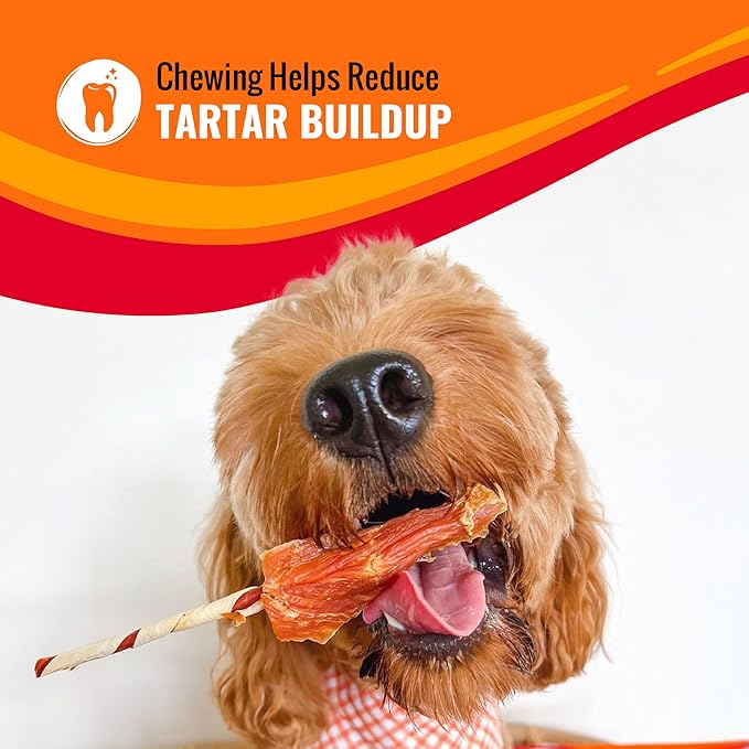 GOOD 'N' FUN Triple Flavor Wings, 24 Ounces, Rawhide Snack for All Dogs Made with Real Chicken, Pork Hide and Beef Hide