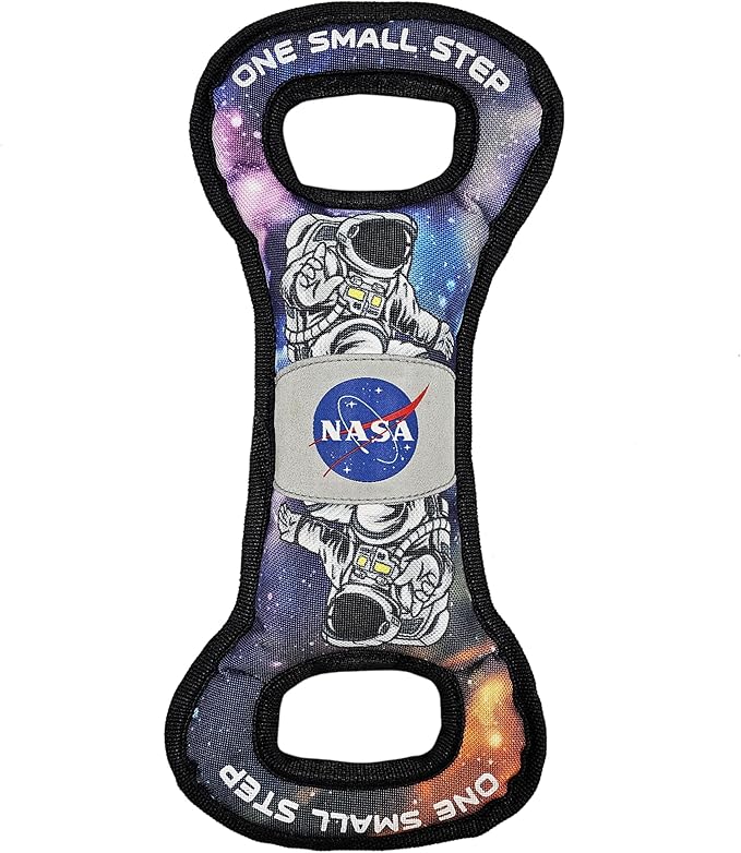 Pets First NASA Awesome Dog Pull Ring - One Small Step