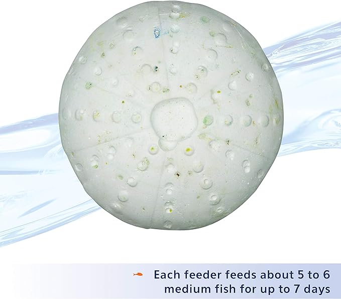 Aqueon 7 Day Vacation Feeder Slow- Release Fish Food for Tropical Fish - 4 Pack
