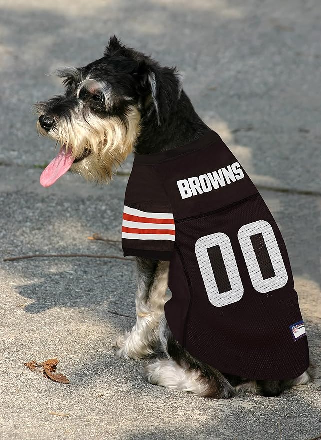 NFL Cleveland Browns Dog Jersey - XX-Large Football Jersey Costume for Dogs