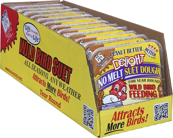 C&S Peanut Butter Delight Suet, 11.75-Ounce