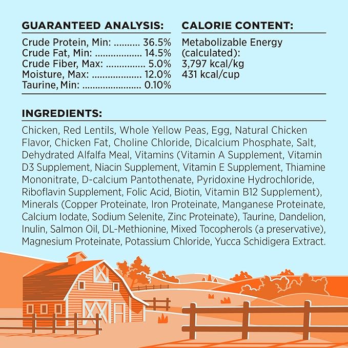 Liberty Dry Food Chicken Recipe for Cats, 3lb