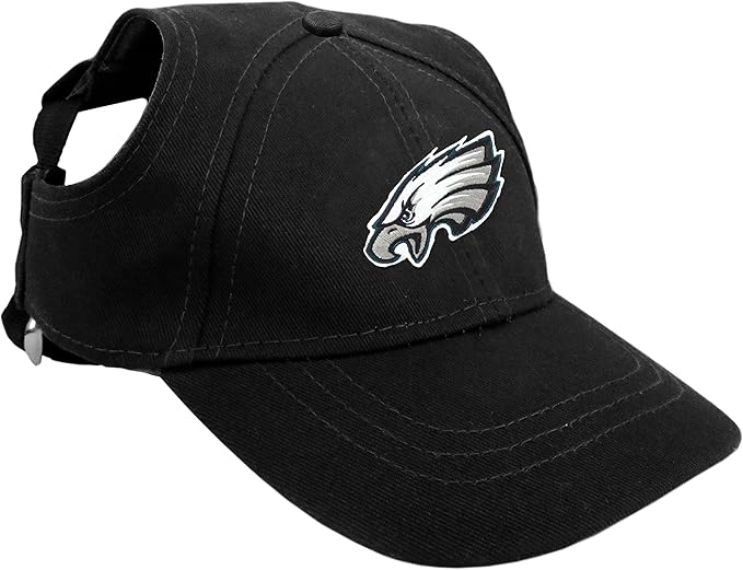 Littlearth NFL Philadelphia Eagles Pet Baseball Hat, Team Color, X-Small
