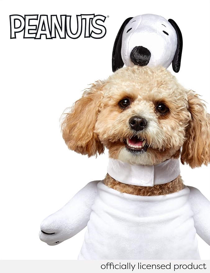 Peanuts: Snoopy Pet Costume for For Dogs or Cats by Rubies, XL