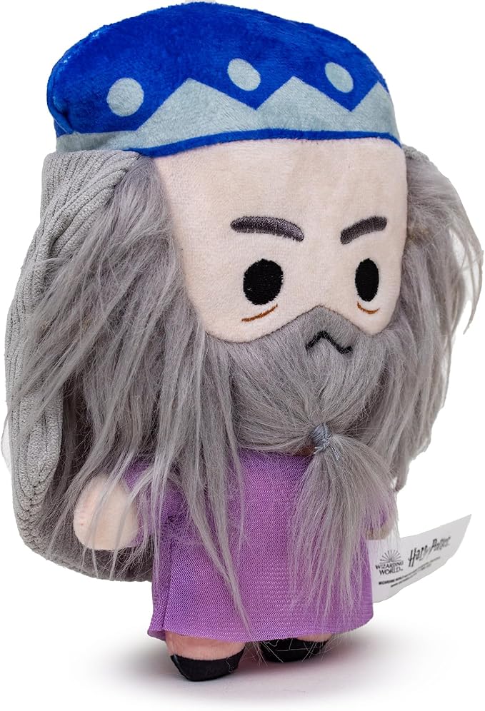 Buckle-Down The Wizarding World of Harry Potter Dog Toy, Dumbledore Charm Full Body Pose Pet Toy, Plush